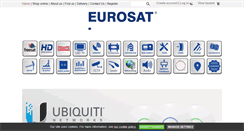 Desktop Screenshot of eurosat.com