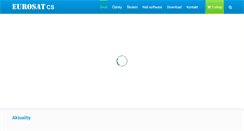 Desktop Screenshot of eurosat.cz