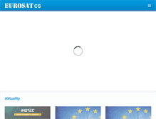 Tablet Screenshot of eurosat.cz